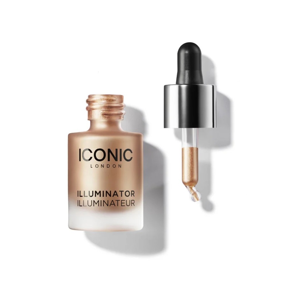 ICONIC London Gold Highlighter for Radiant Glow- GLOW